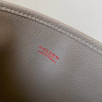 ANJOU MINI BAG 20 IN GREY MIX PINK GOYARDINE CANVAS AND CALFSKIN
