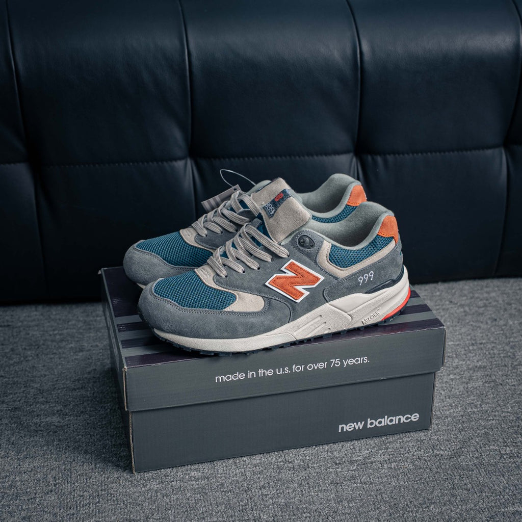 New Balance 999 "Grey / Teal / Crimson"