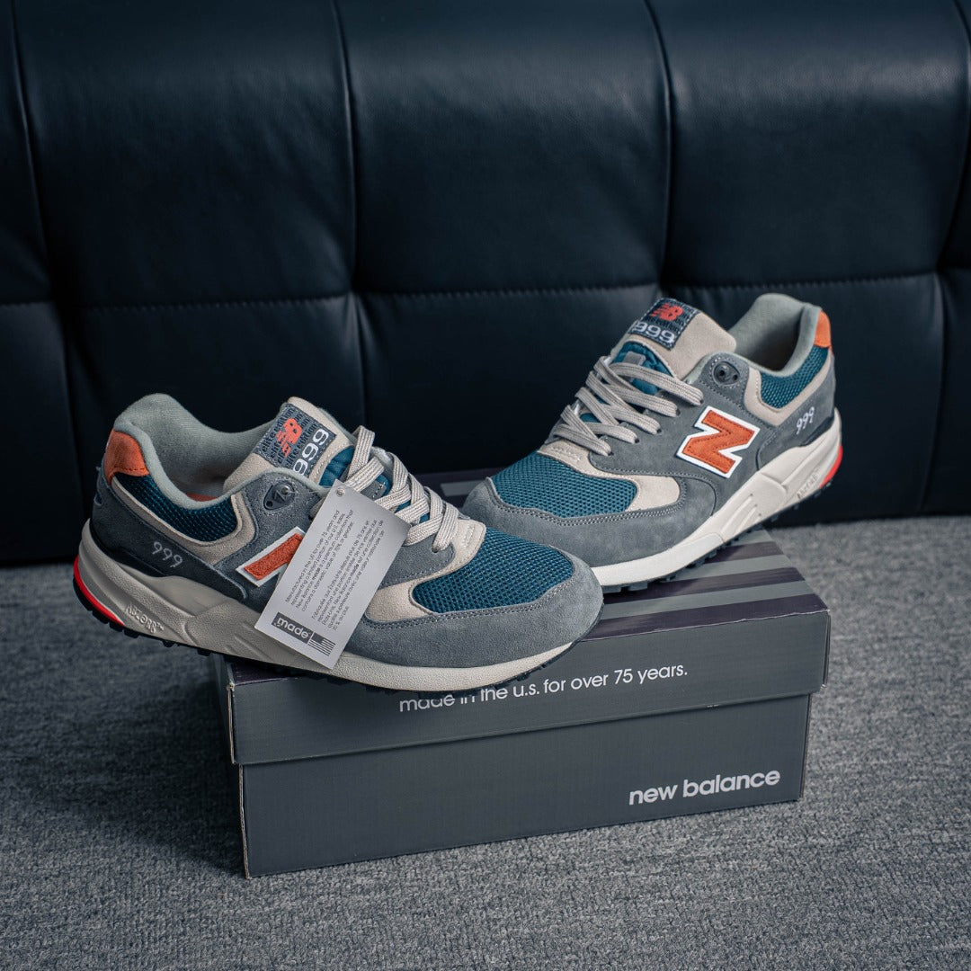 New Balance 999 "Grey / Teal / Crimson"