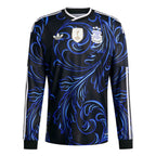 adidas 2026 Argentina Men's Authentic Away Long-Sleeve Soccer Jersey （Custom）