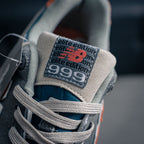 New Balance 999 "Grey / Teal / Crimson"
