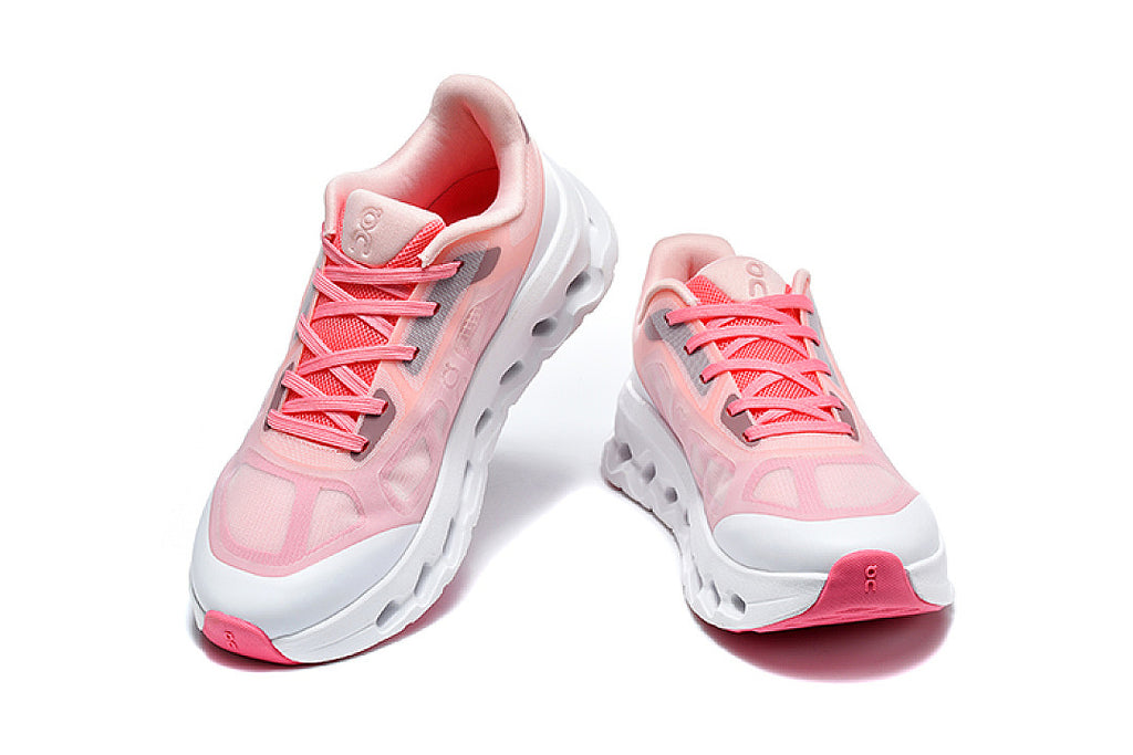 On Cloudtilt Remix "Camellia & Ivory" Running Shoes