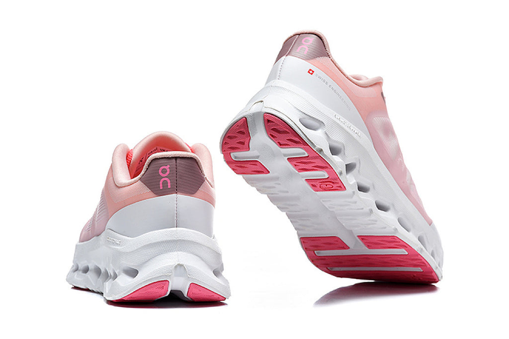 On Cloudtilt Remix "Camellia & Ivory" Running Shoes