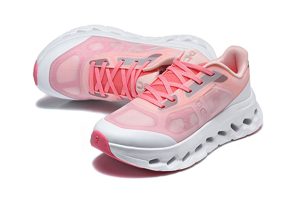 On Cloudtilt Remix "Camellia & Ivory" Running Shoes