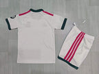 KIDS Real Madrid Home Kit – White/Red/Black