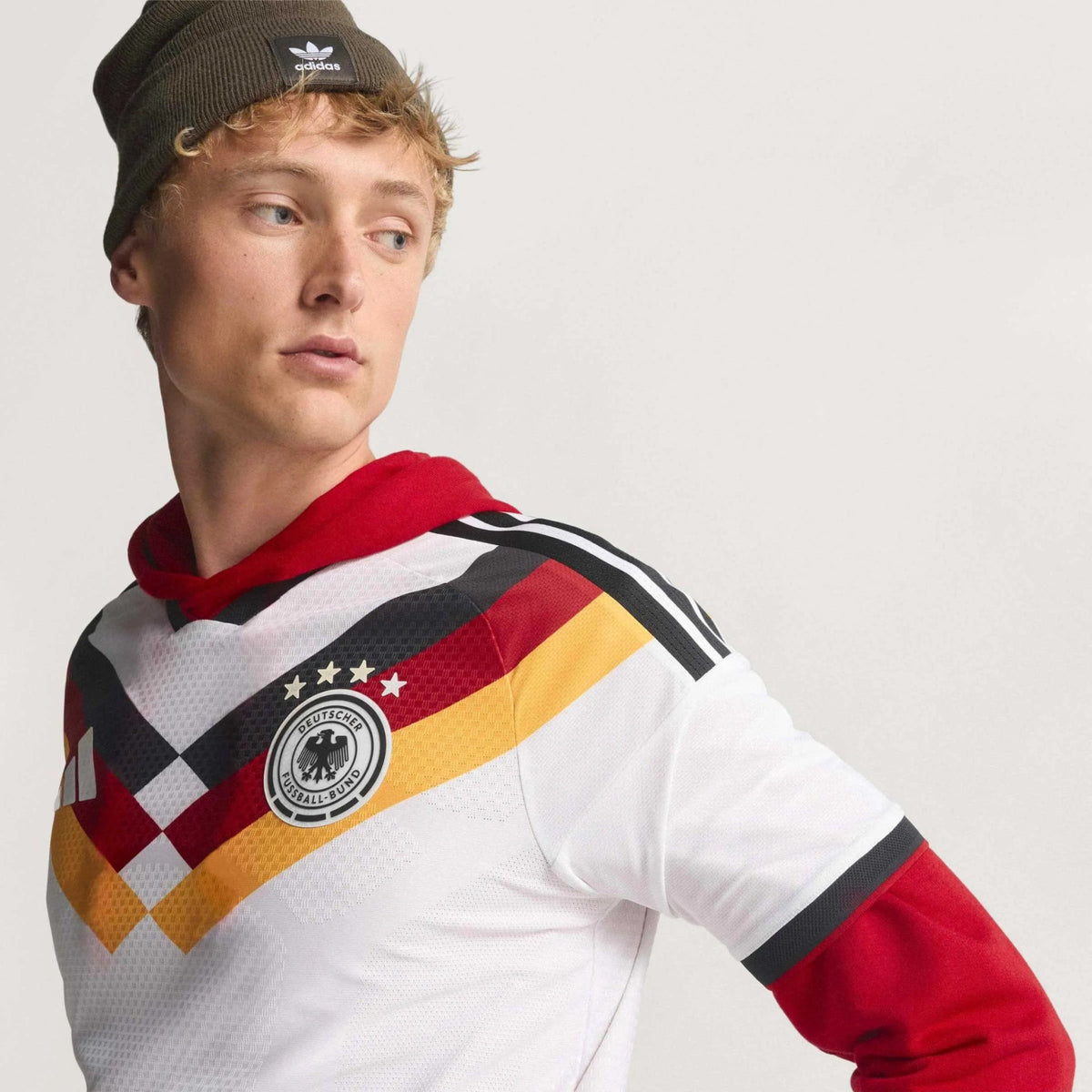 adidas 2026 Germany Men's Authentic Home Soccer Jersey (Custom)