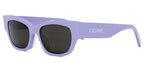 CL40197U Lilac sunglasses white logo