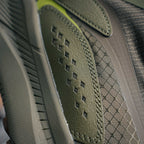 HOKA "Olive Green/Lime" Zip-Up Low-Top Trail & Lifestyle Sneakers