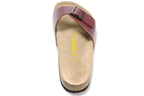 Birkenstock Madrid Slide Sandal Maroon