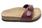 Birkenstock Madrid Slide Sandal Maroon