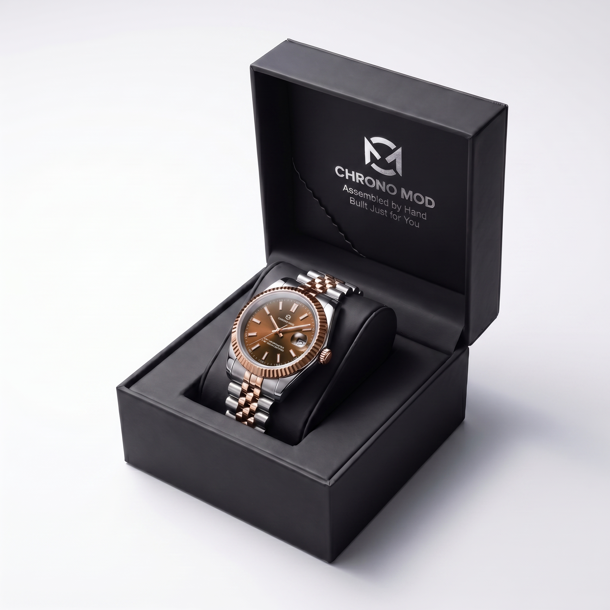 Classic Date – Chocolate Sunburst Dial