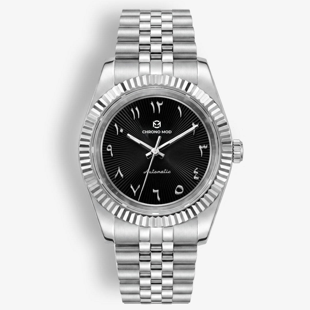 Classic Date – Black Arabic Dial