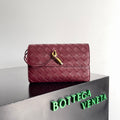 ANDIAMO BAG 19 IN BAROLO CALFSKIN