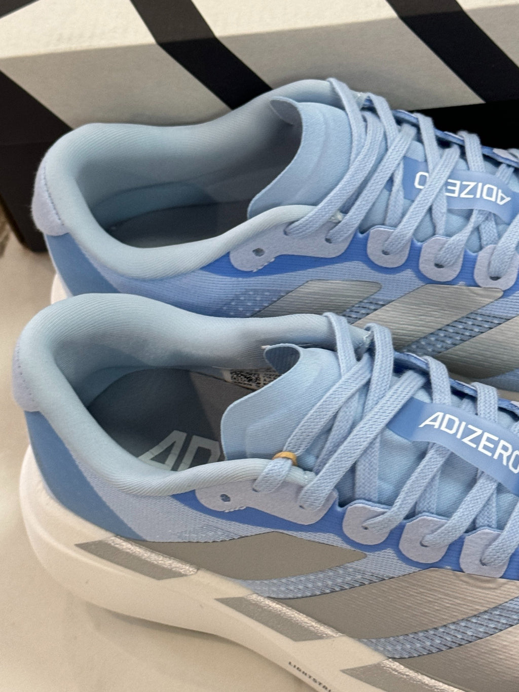 adidas Adizero Evo SL "Glow Blue Silver"