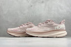 HOKA Clifton 9 Dusty Rose Pale Pink Daily Running Trainers