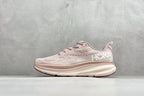 HOKA Clifton 9 Dusty Rose Pale Pink Daily Running Trainers