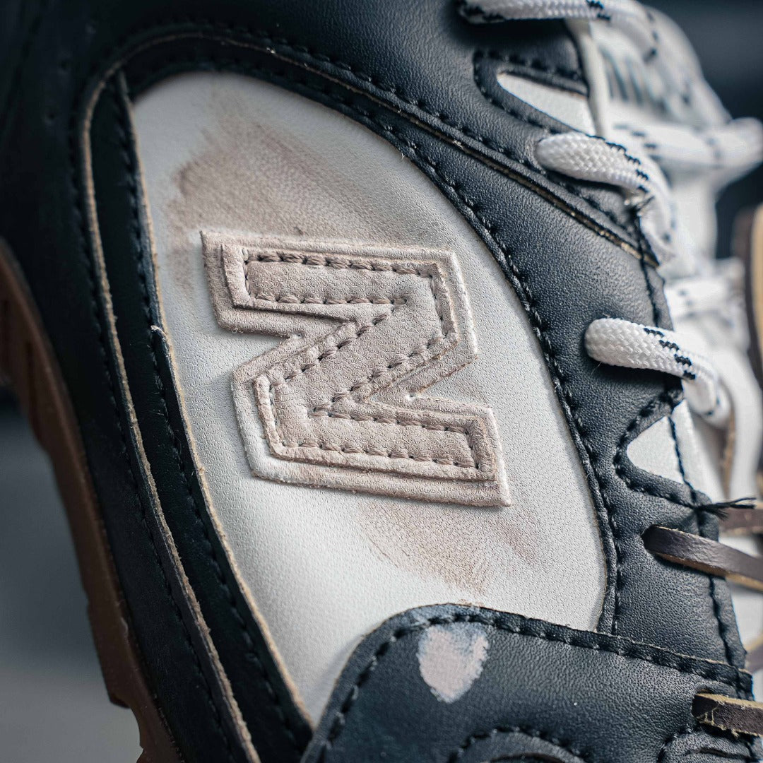 New Balance x Miu Miu 530 SL "Deco Calf Leather Black / White"