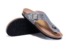 Birkenstock Gizeh Dalmatian / Black Dot Print Birko-Flor Sandals