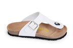 Birkenstock Ramses  White Blacksole