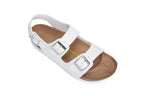 Birkenstock Milano White Birko-Flor