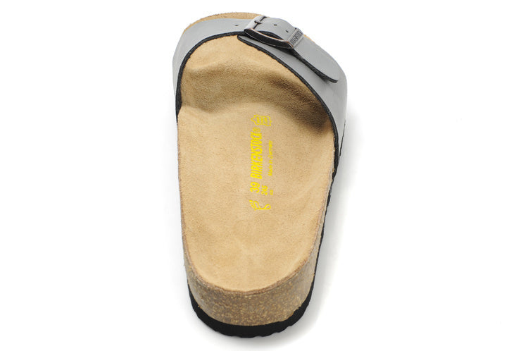 Birkenstock Madrid Slide Sandal Gray