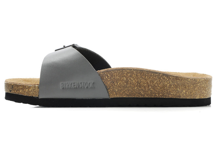 Birkenstock Madrid Slide Sandal Gray