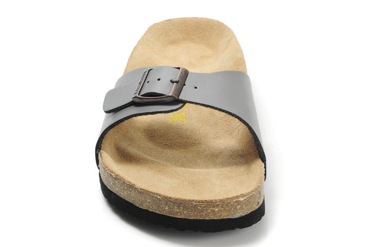 Birkenstock Madrid Slide Sandal Gray