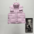lululemon Women's Wunder Puff Water-Repellent Cropped Down Vest in Strawberry Milkshake