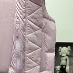 lululemon Women's Wunder Puff Water-Repellent Cropped Down Vest in Strawberry Milkshake