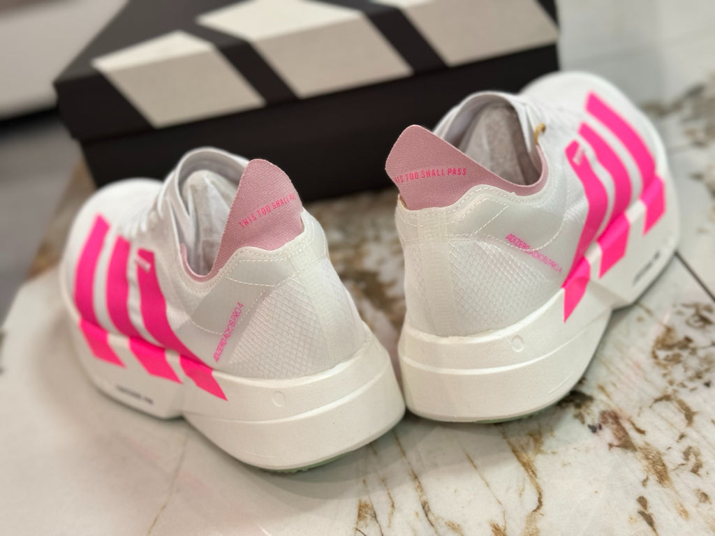 adidas Adizero Adios Pro 4 "White Spark Pink"