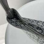 HOBO BOHÈME 34 IN GREY GOYARDINE CANVAS AND CALFSKIN