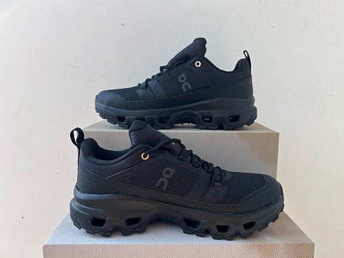 On Cloudrock Low Waterproof All Black