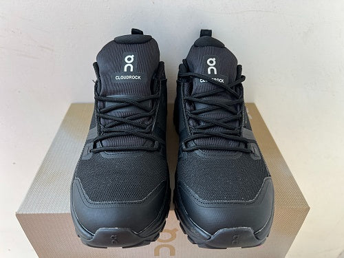 On Cloudrock Low Waterproof All Black