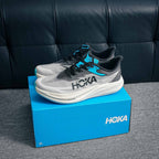 HOKA Mach 6 "Grey/Blue" Performance Running Sneakers