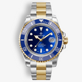 DeptMaster – Blue Rolesor Gold Diver
