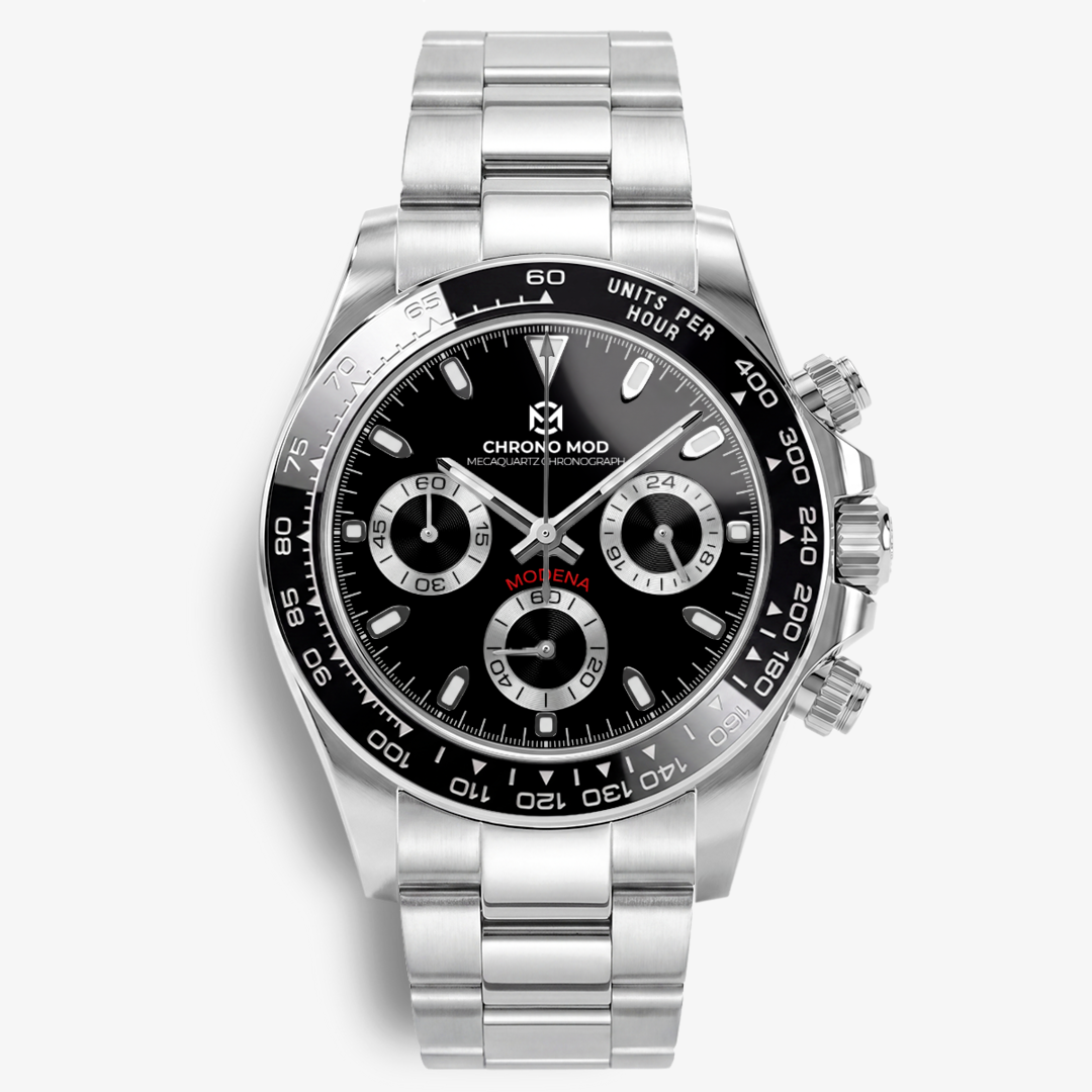 Modena – Black Chronograph