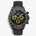 Modena – Carbon Yellow Chronograph