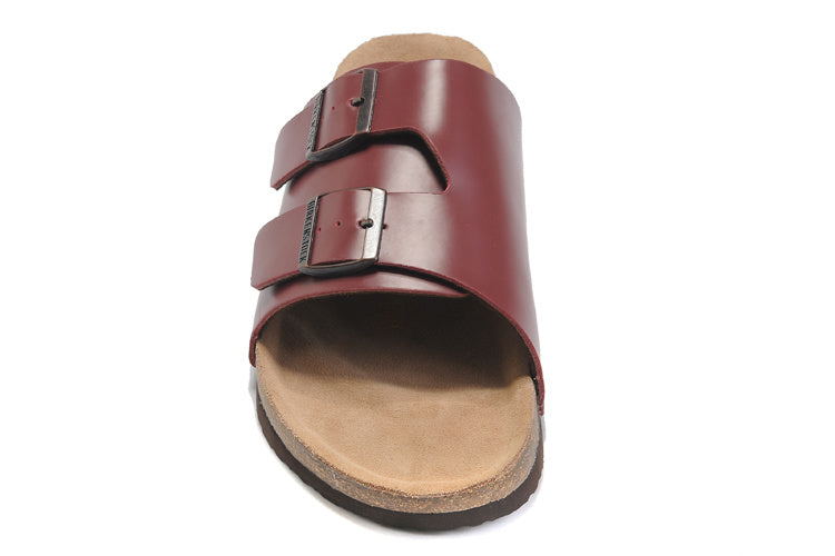 Birkenstock Arizona Slide Sandal Burgundy