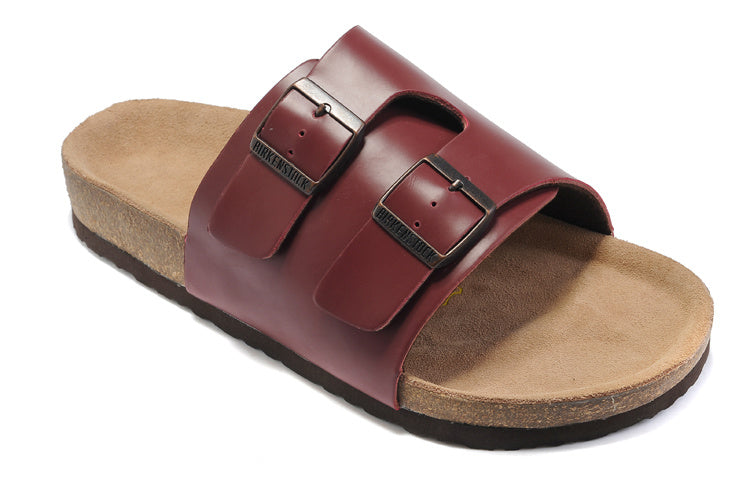 Birkenstock Arizona Slide Sandal Burgundy