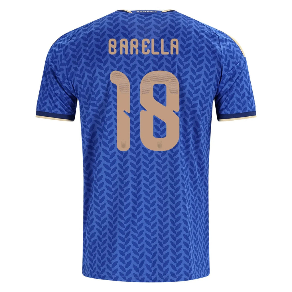 adidas 2026 Italy Men's Stadium Home Soccer Jersey (Custom)