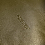 BV 26s Parachute Bag Olive Intrecciato Leather 291411