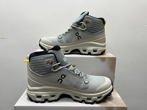 On Cloudrock Mid Waterproof Glacier/Alloy