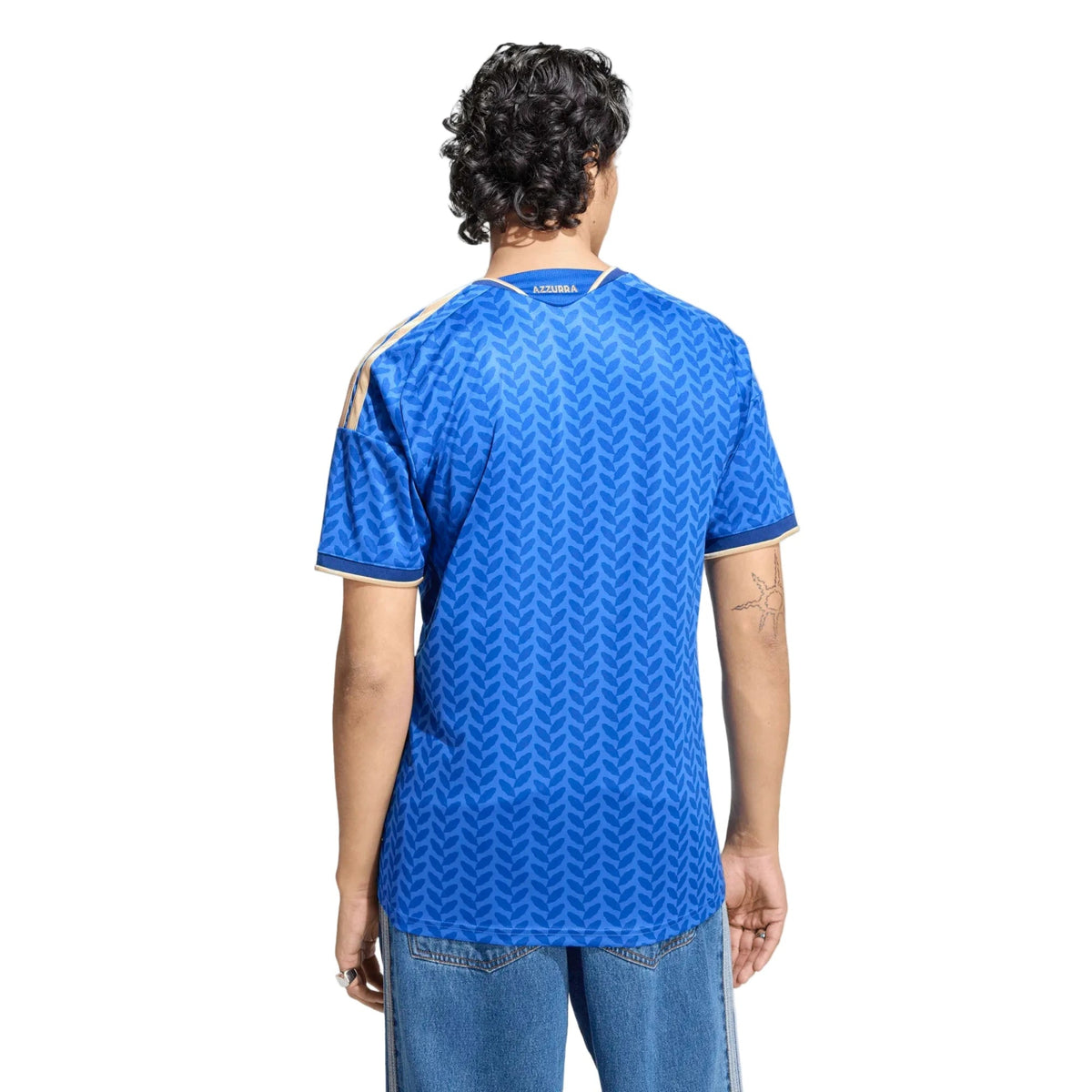 adidas 2026 Italy Men's Stadium Home Soccer Jersey (Custom)