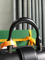 SAÏGON PM BAG 28 IN BLACK GOYARDINE CANVAS AND CALFSKIN