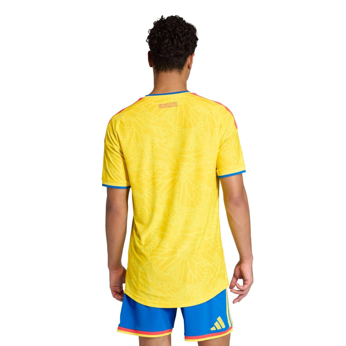 adidas 2026 Colombia Men's Authentic Home Soccer Jersey (Custom)