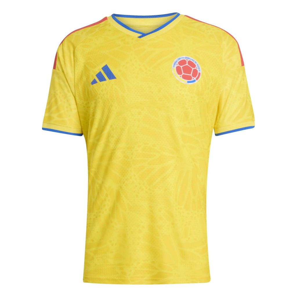 adidas 2026 Colombia Men's Authentic Home Soccer Jersey (Custom)