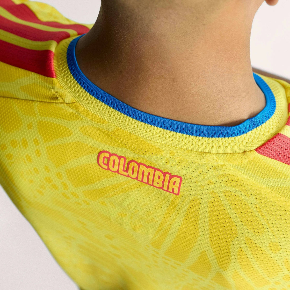 adidas 2026 Colombia Men's Authentic Home Soccer Jersey (Custom)
