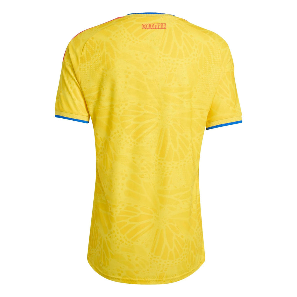 adidas 2026 Colombia Men's Authentic Home Soccer Jersey (Custom)