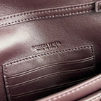 BV 26s Andiamo Pouch Coffee Intrecciato Leather 291436