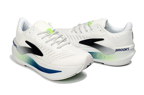 BROOKS Glycerin Max 2 SNEAKERS White/Blue/Spellbound